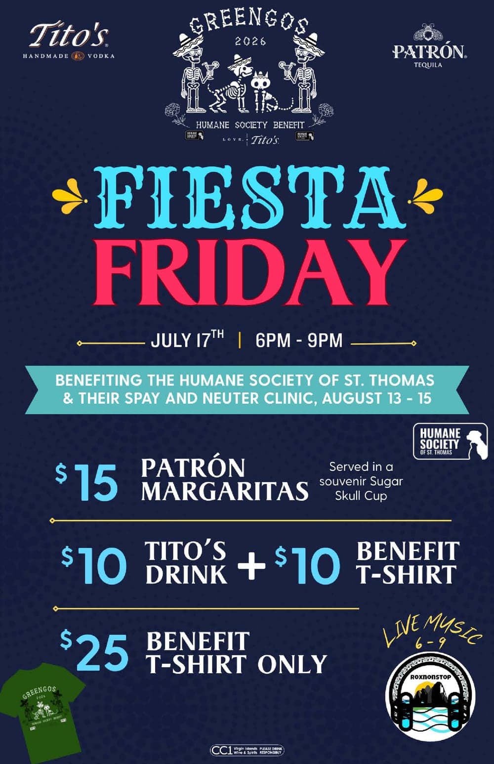 Greengos Fiesta Friday