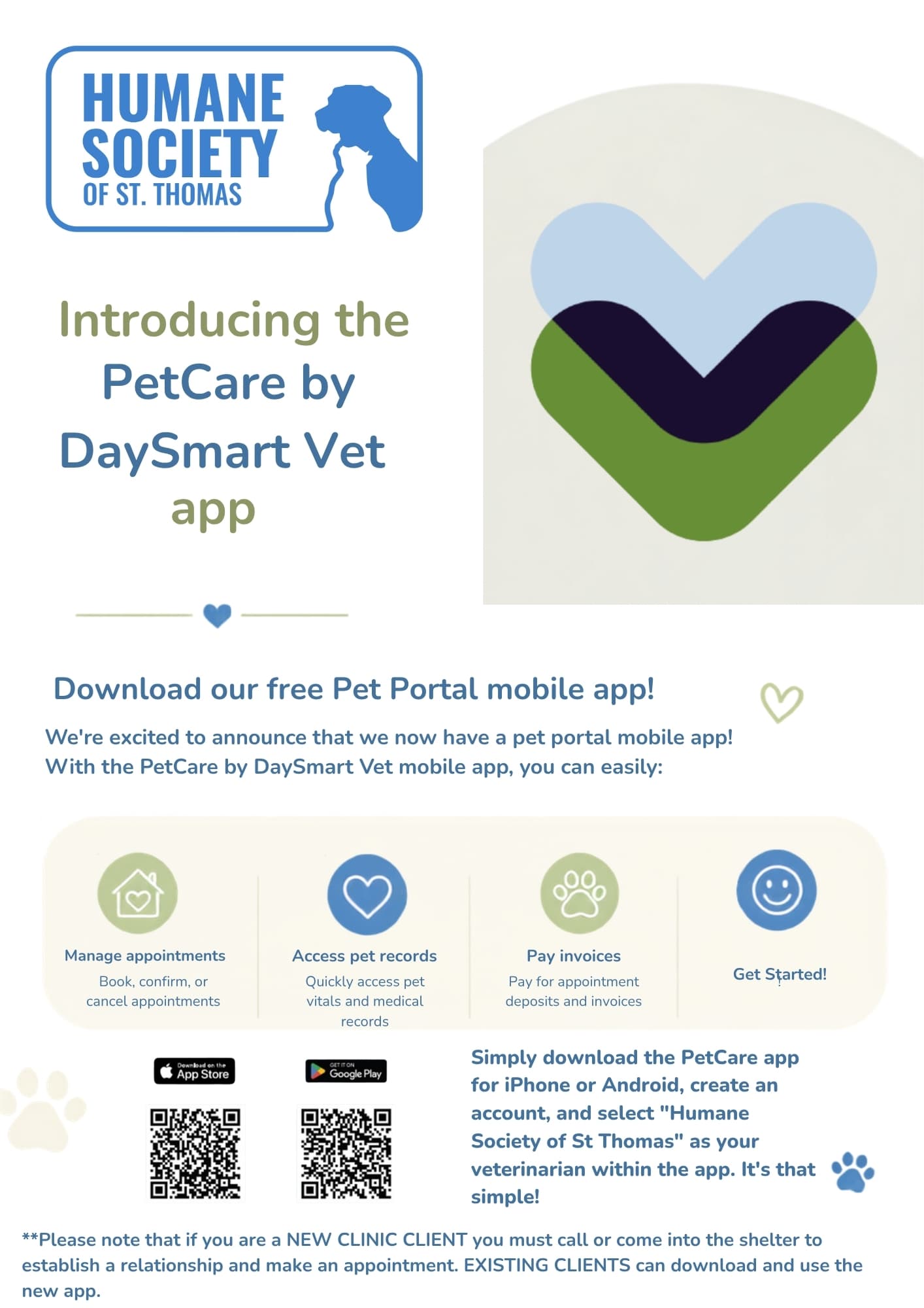 New App for Clinic Appointments